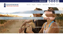 Desktop Screenshot of lighthouserecoverycenters.com