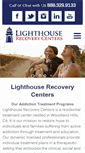 Mobile Screenshot of lighthouserecoverycenters.com